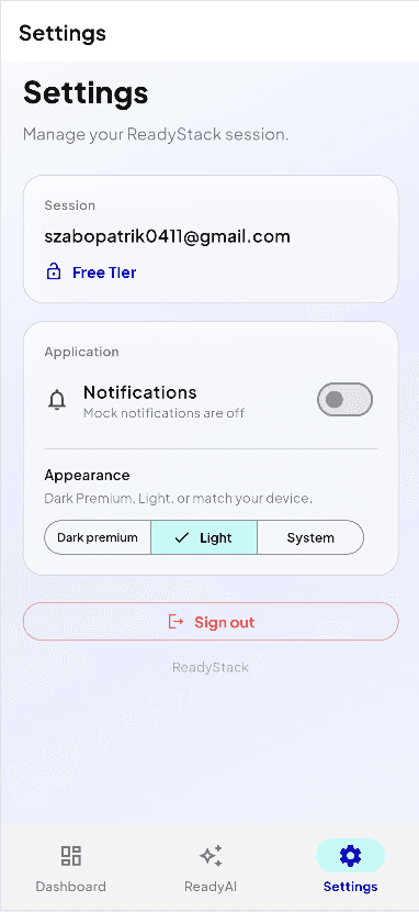 ReadyStack v1.0 — Ship Your Flutter SaaS in 24 Hours
